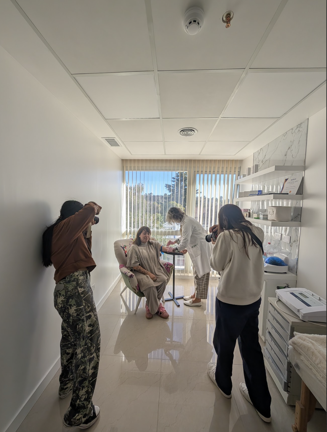Backstage creando escenas